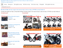 Tablet Screenshot of muabanxemay.com.vn